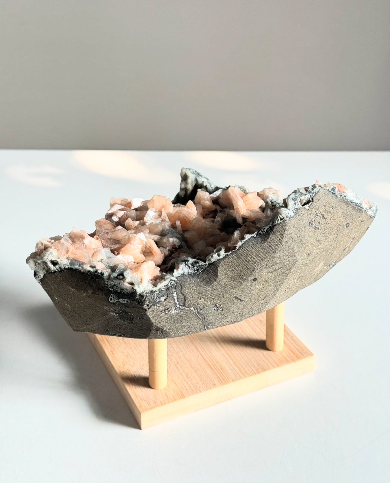 Chalcedony with Orange Apophylite