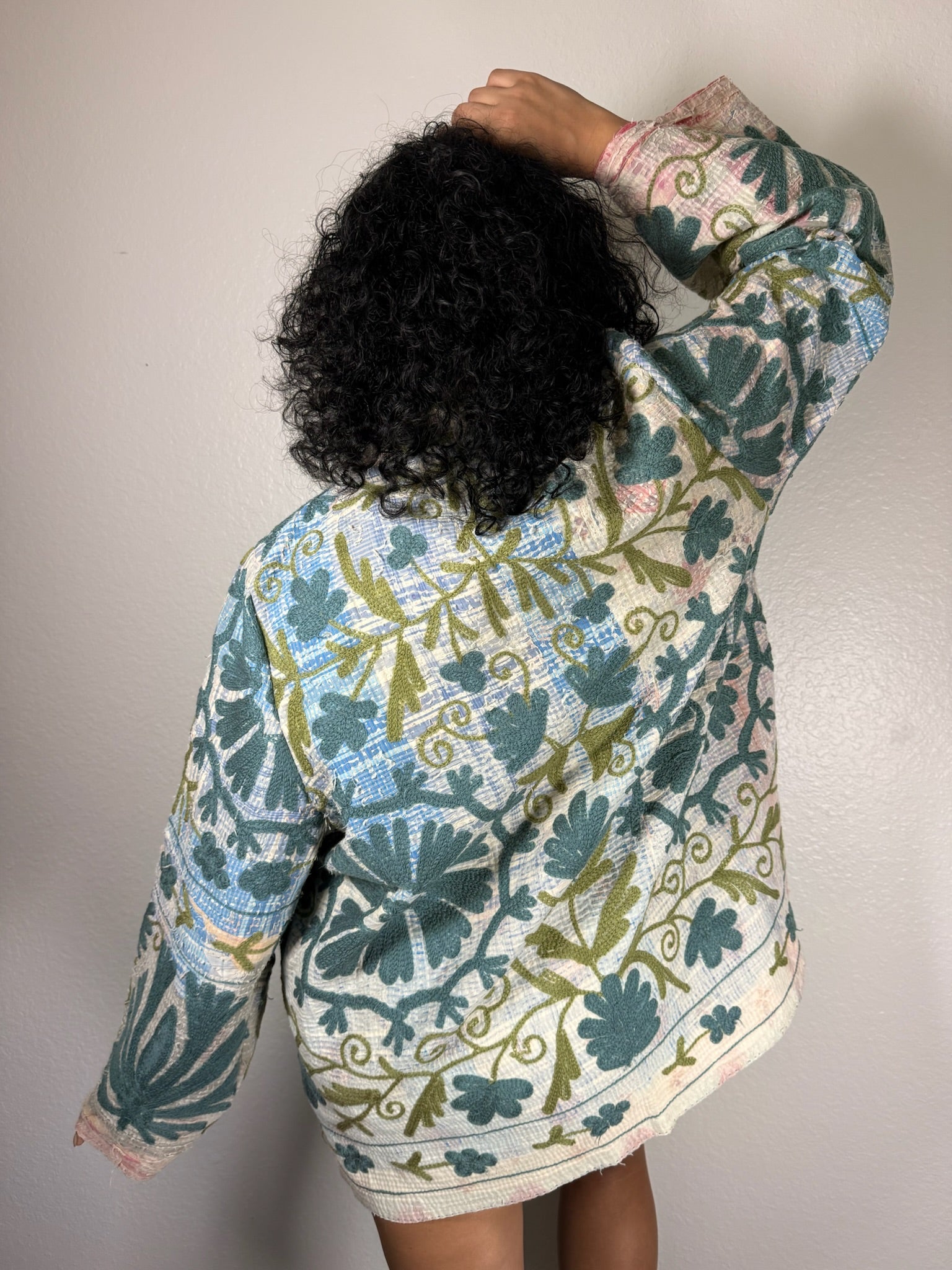 Deeta Kantha Embroidered Jacket