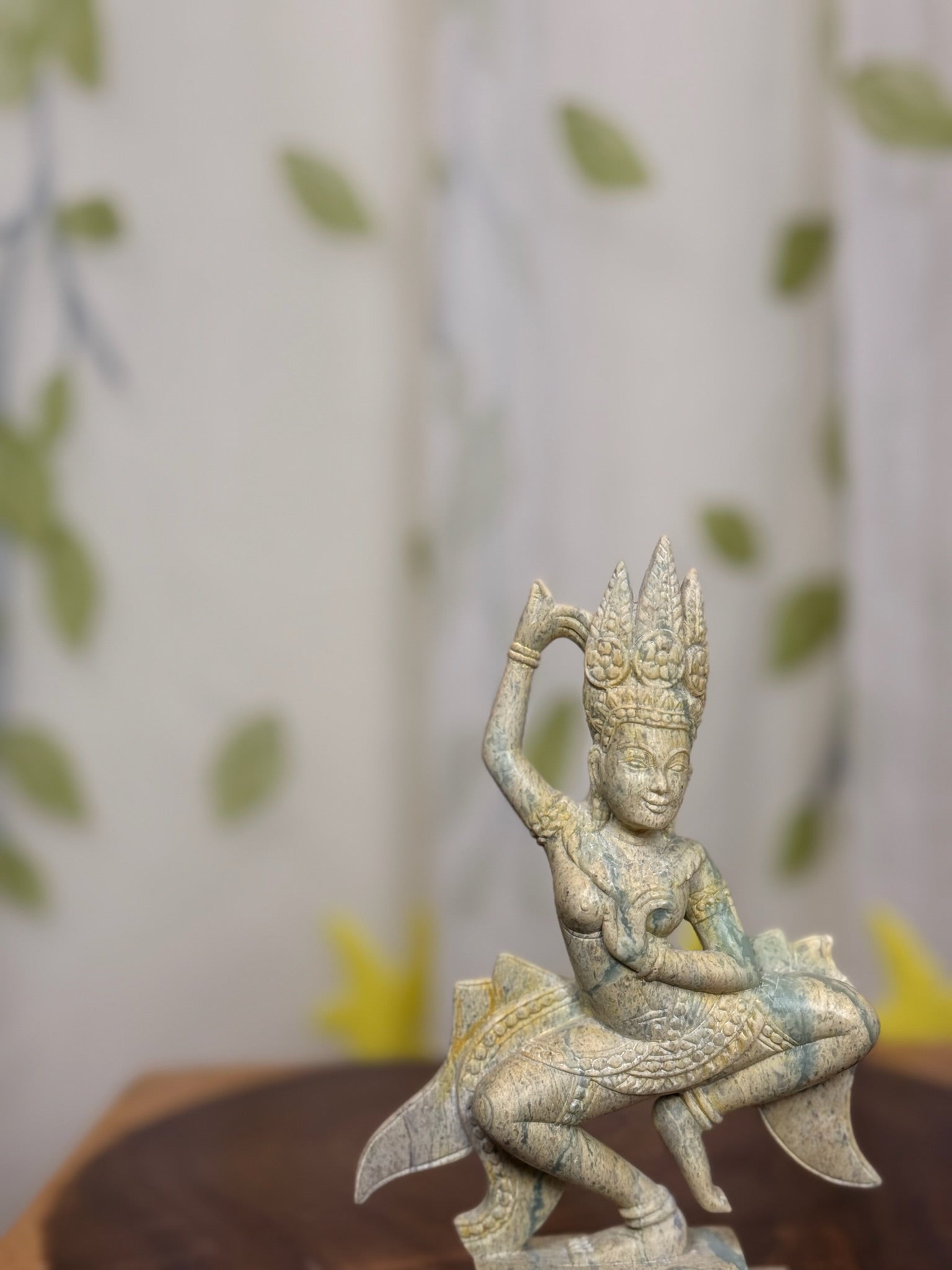 Celestial Apsara in Soapstone