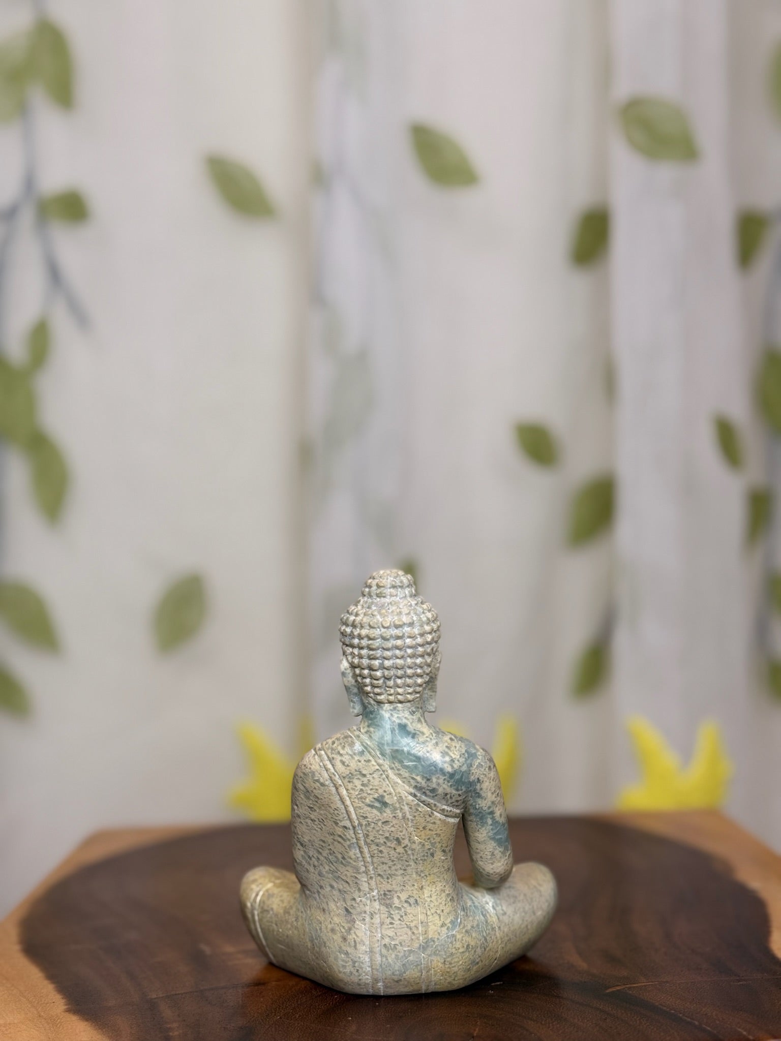 Defeating-Devil Buddha in Soapstone