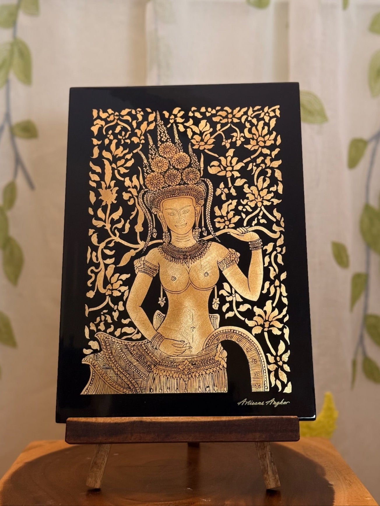Devata With Lotus Flow