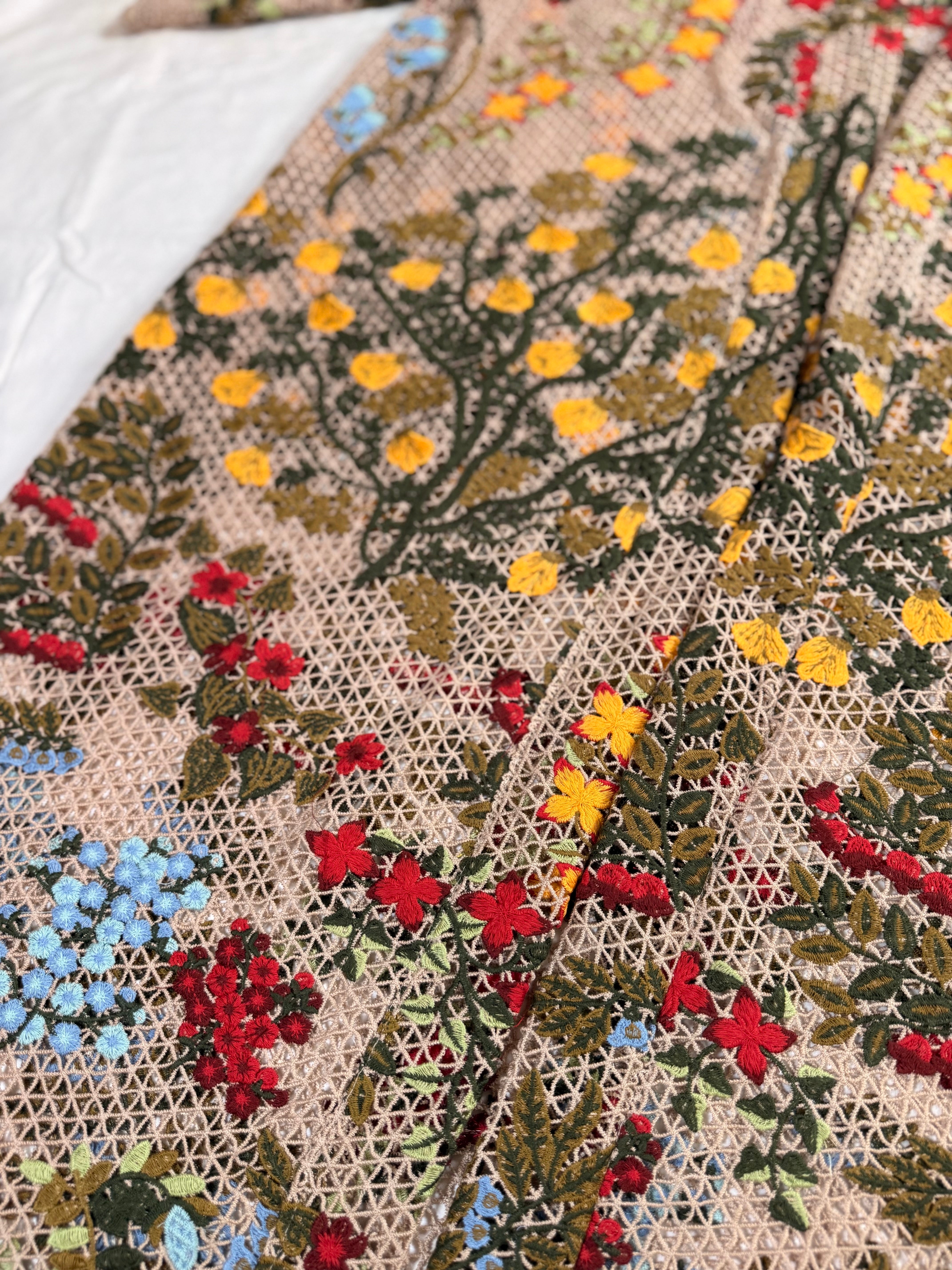 Honey Girl Embroidered Kimono
