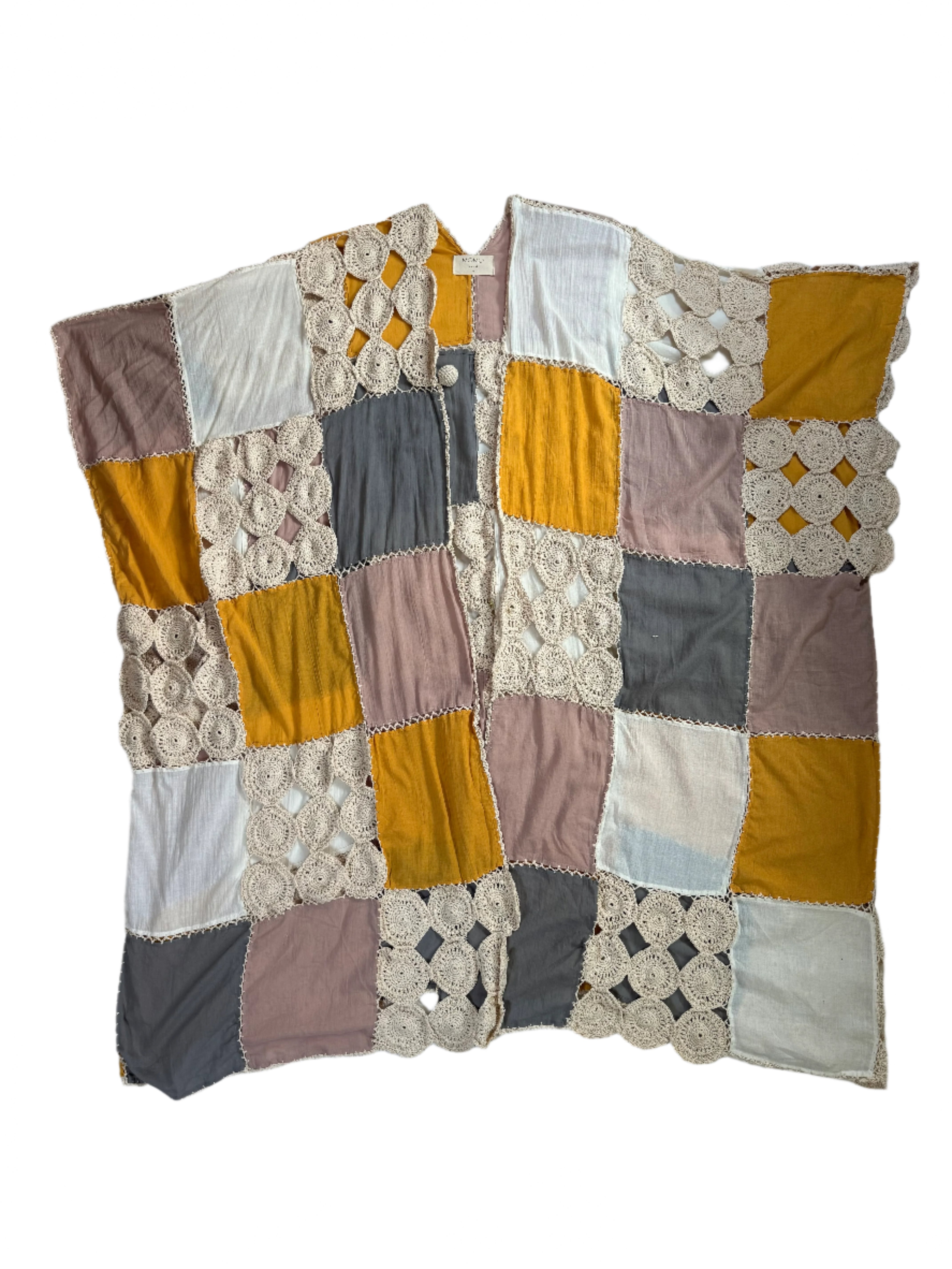 Koh Chang Crochet Kimono Duster