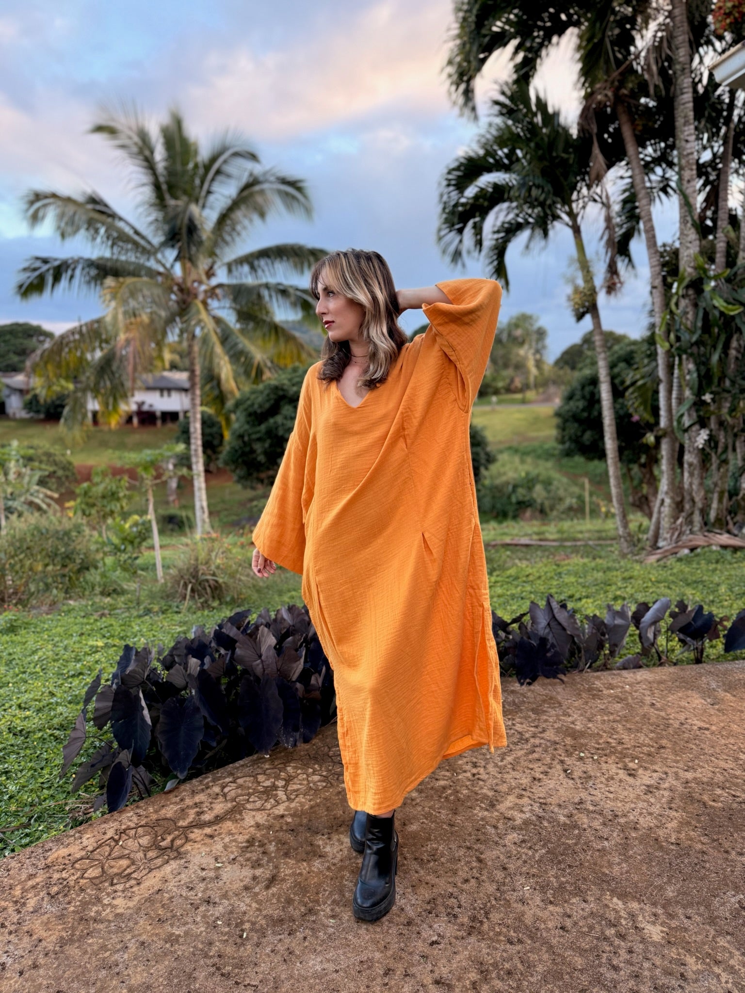 Cinta Half Sleeve Kaftan