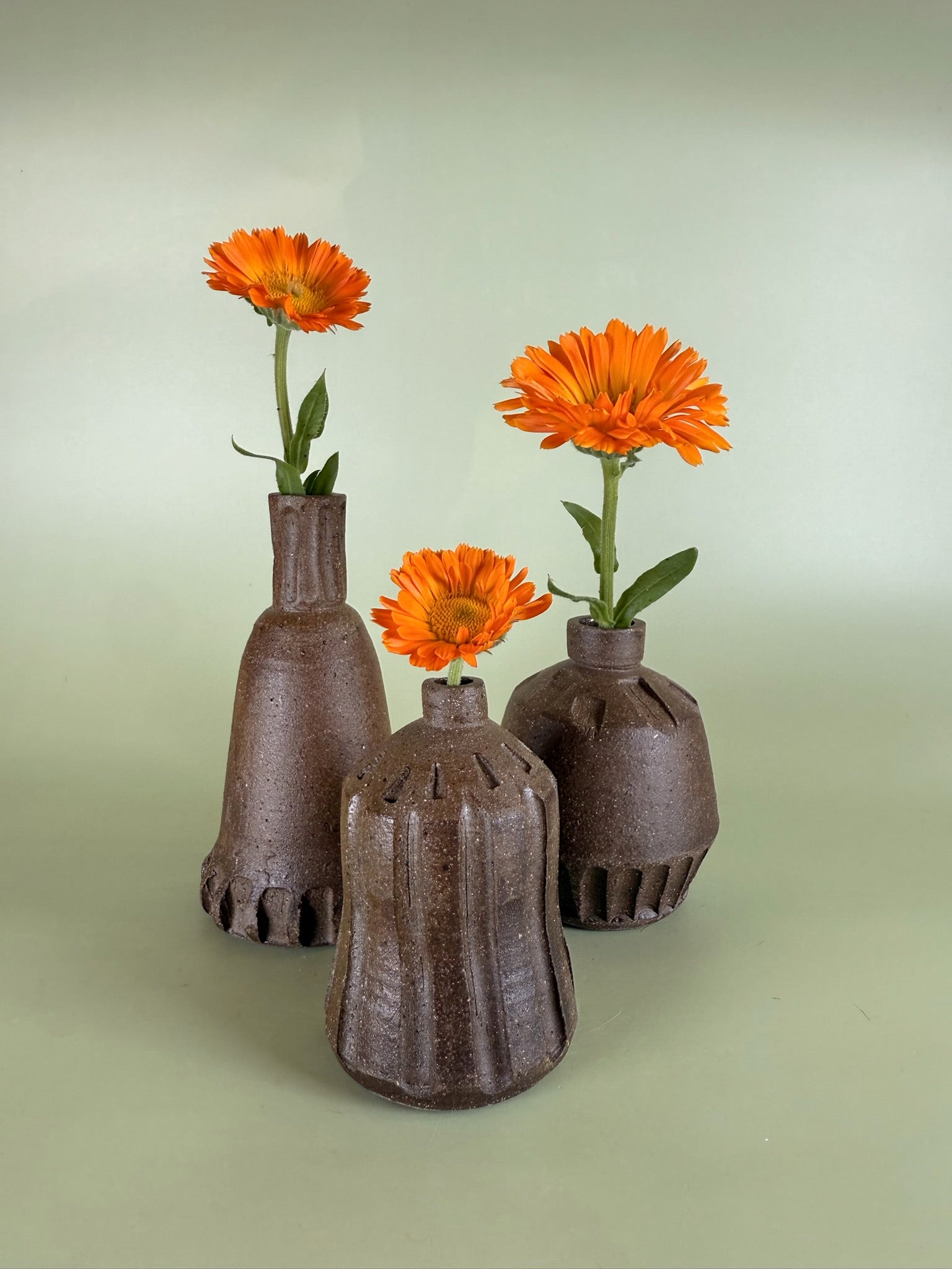 Terra Trio Mini Vases