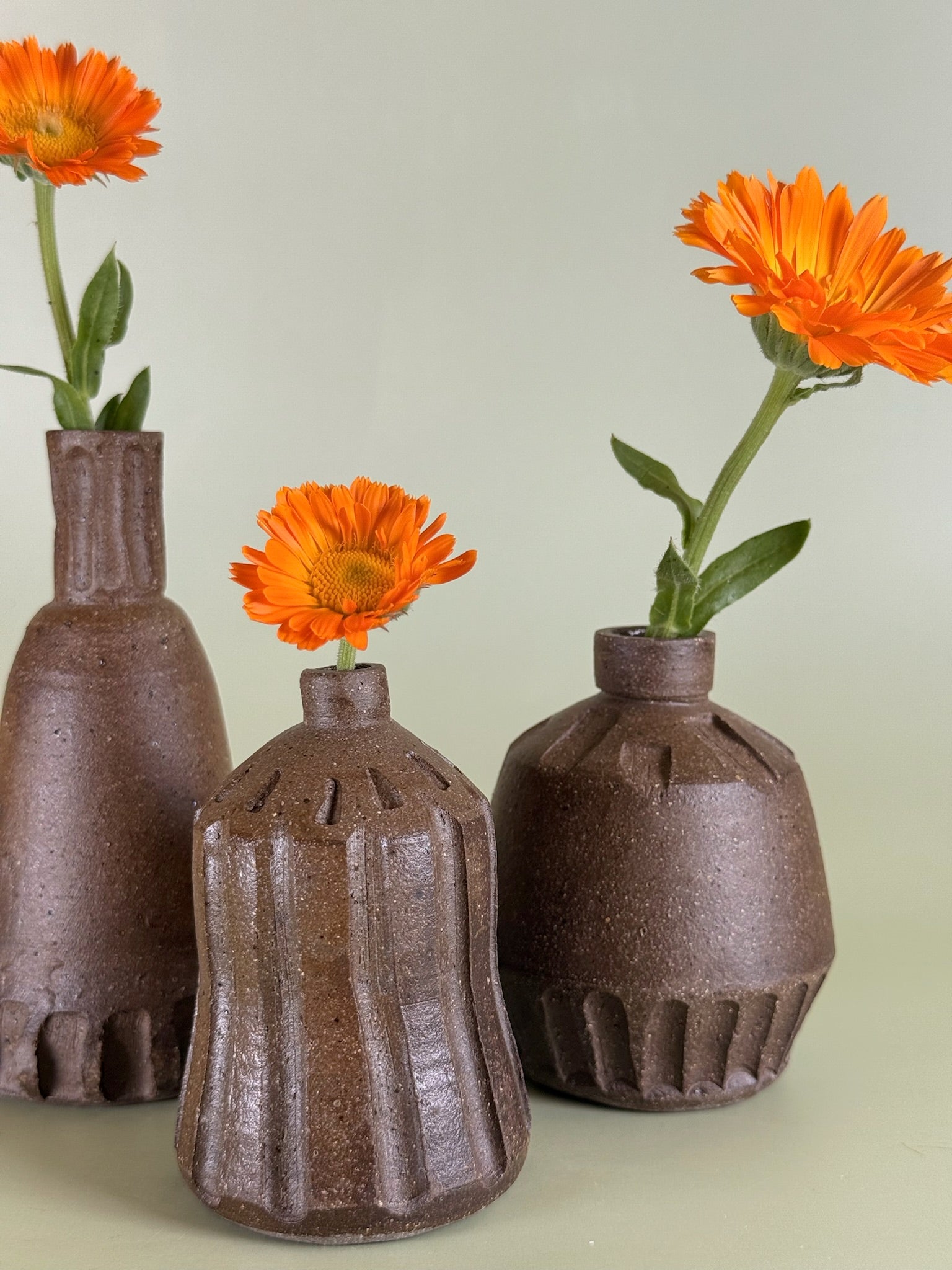 Terra Trio Mini Vases