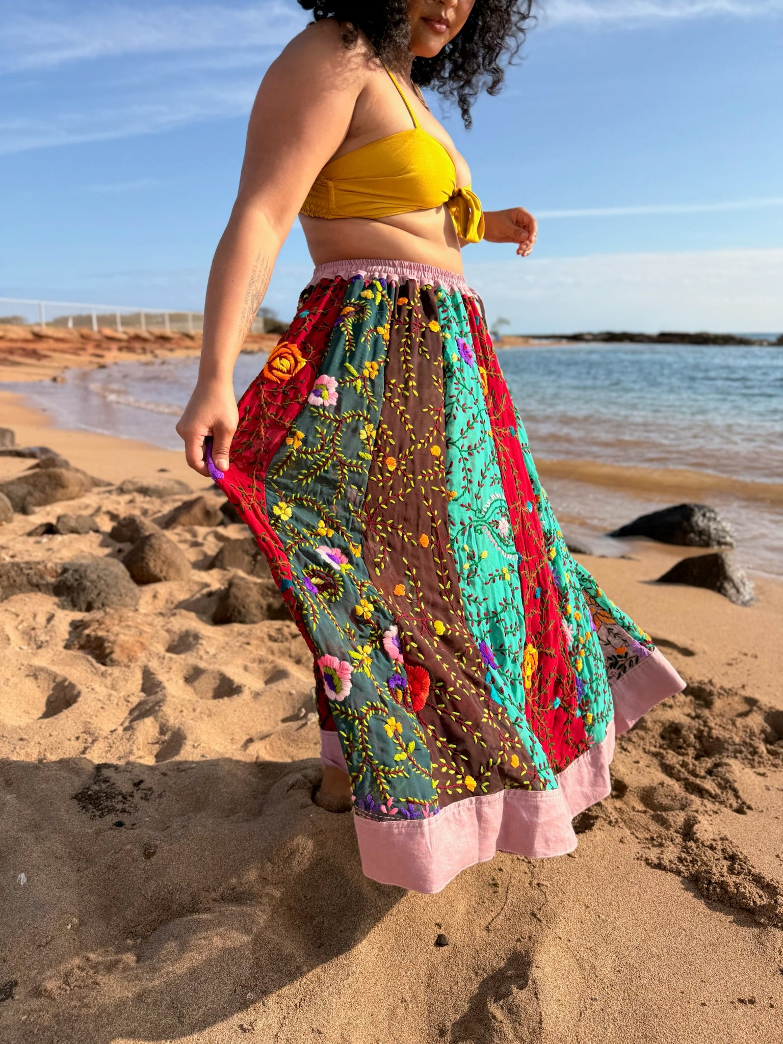 Kimmie Embroidered Skirt