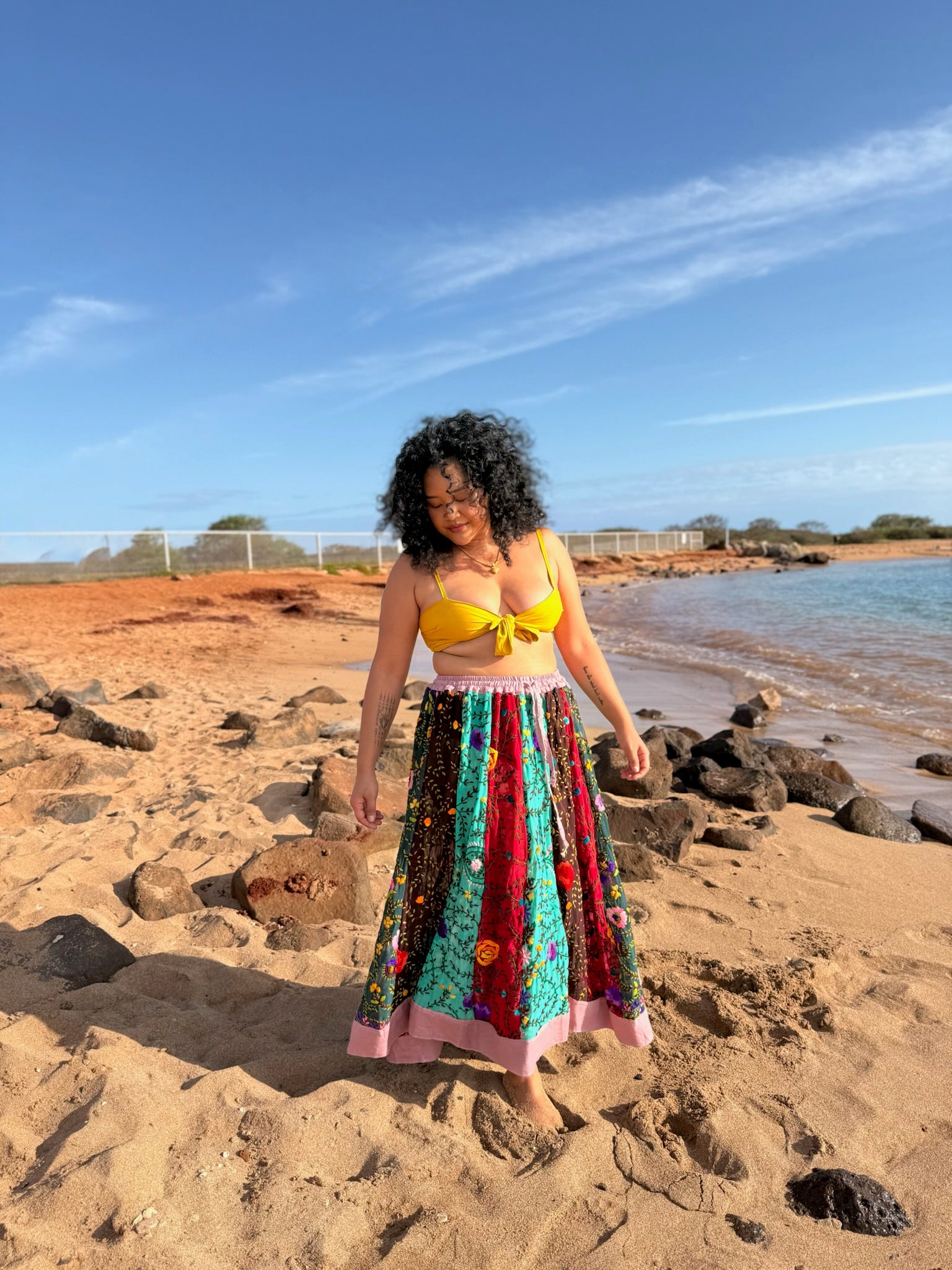 Kimmie Embroidered Skirt