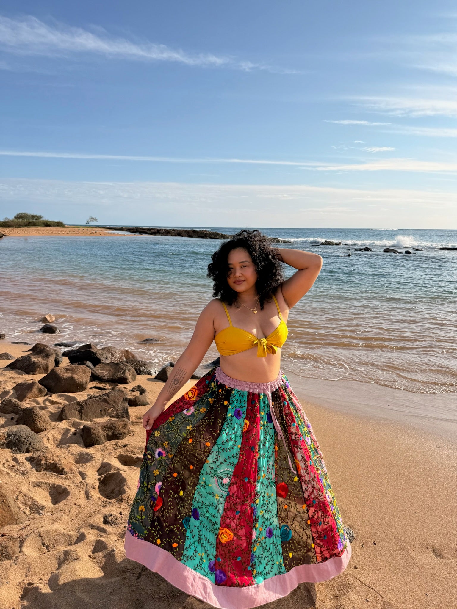 Kimmie Embroidered Skirt