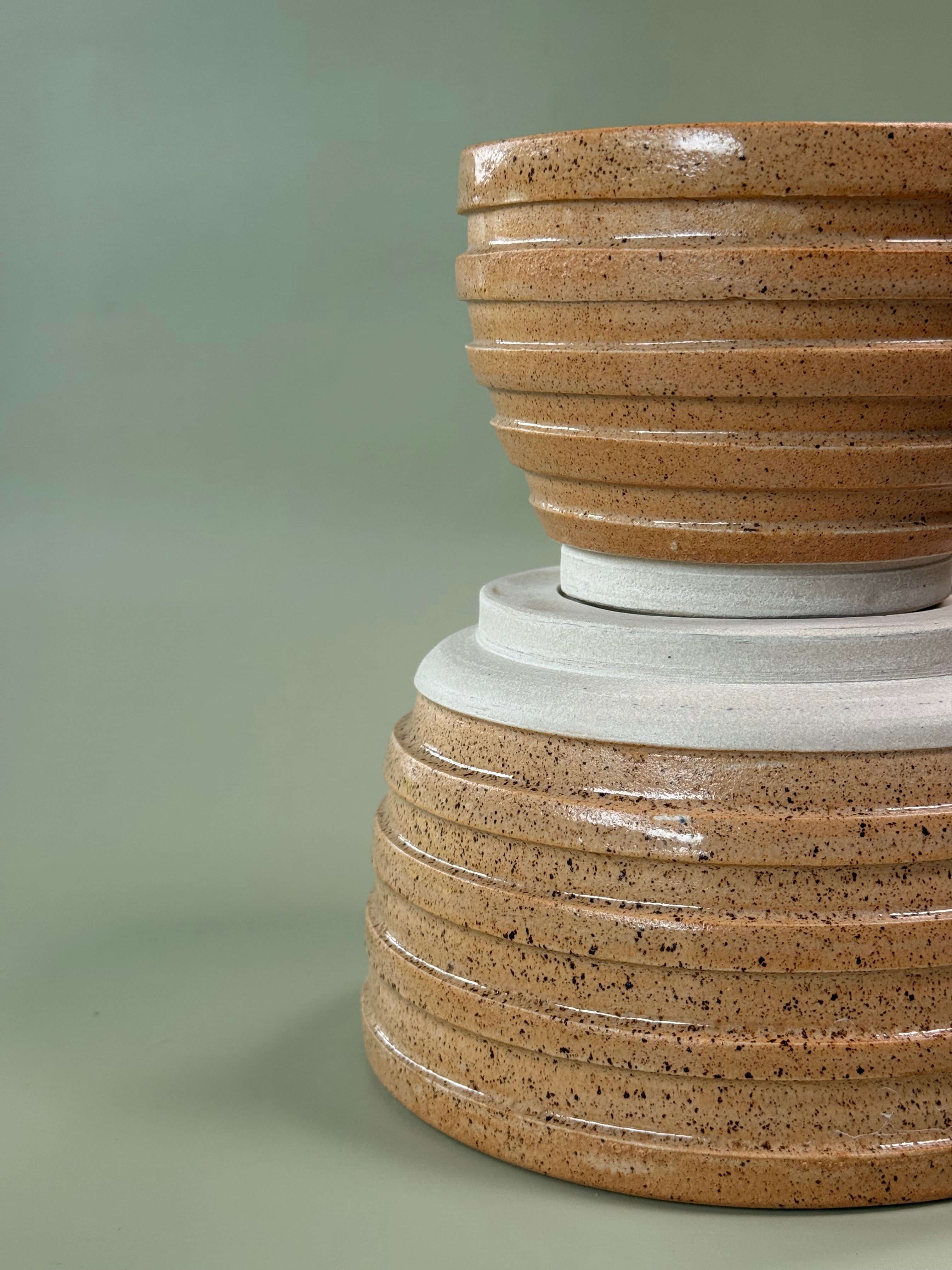 Sandstone TV Bowls – Set of Two