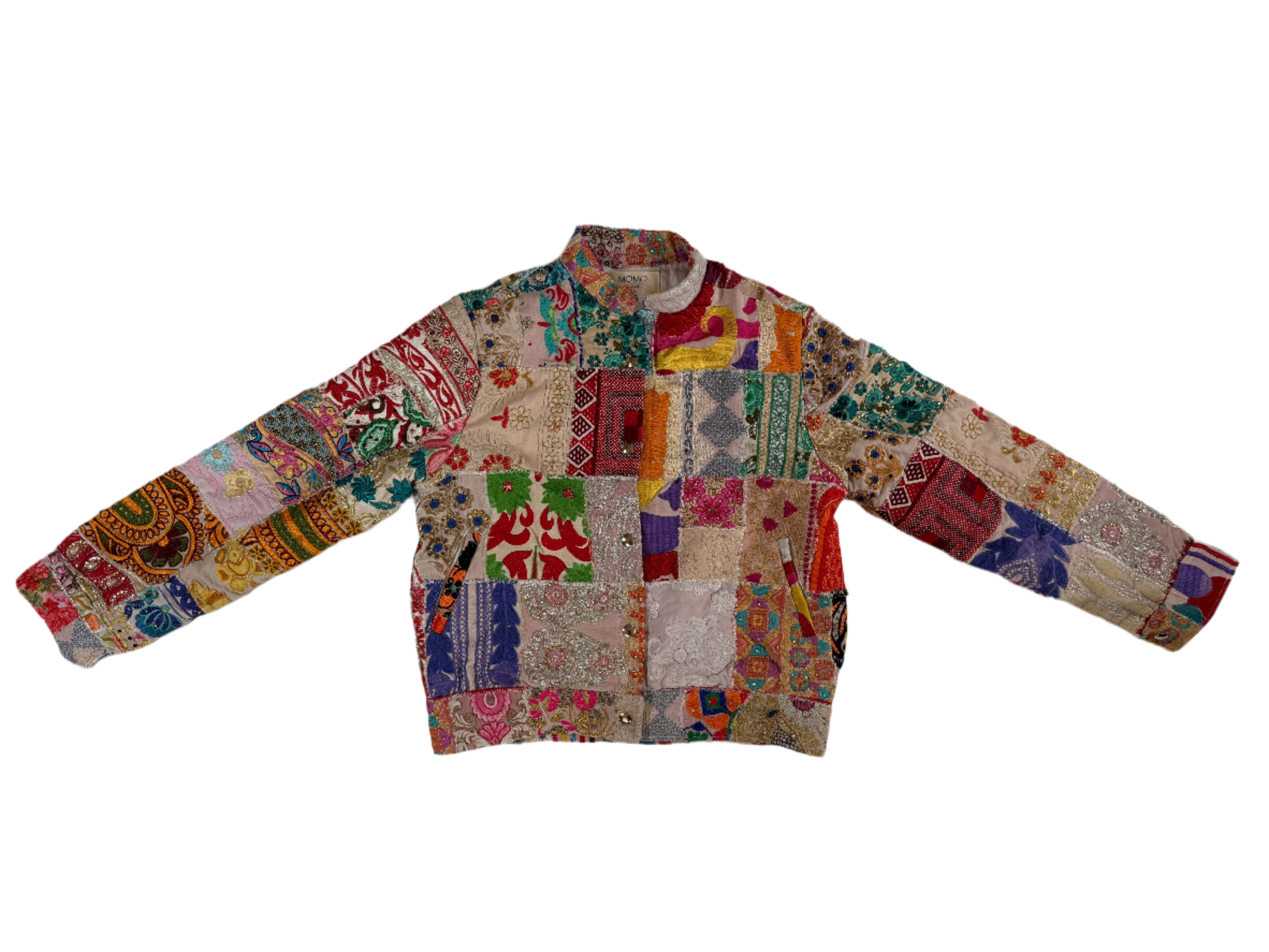 Jissae Patchwork Bomber Jacket