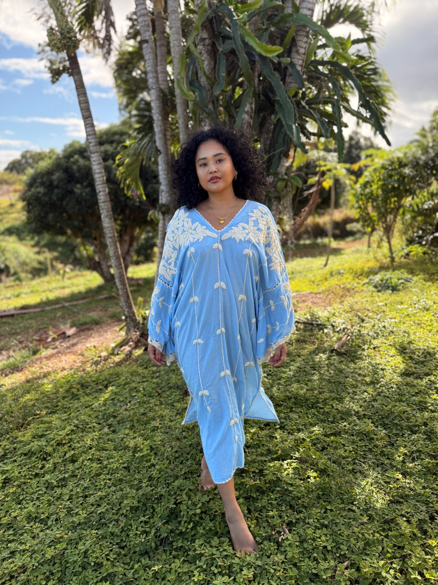 Annie Embroidered Kaftan