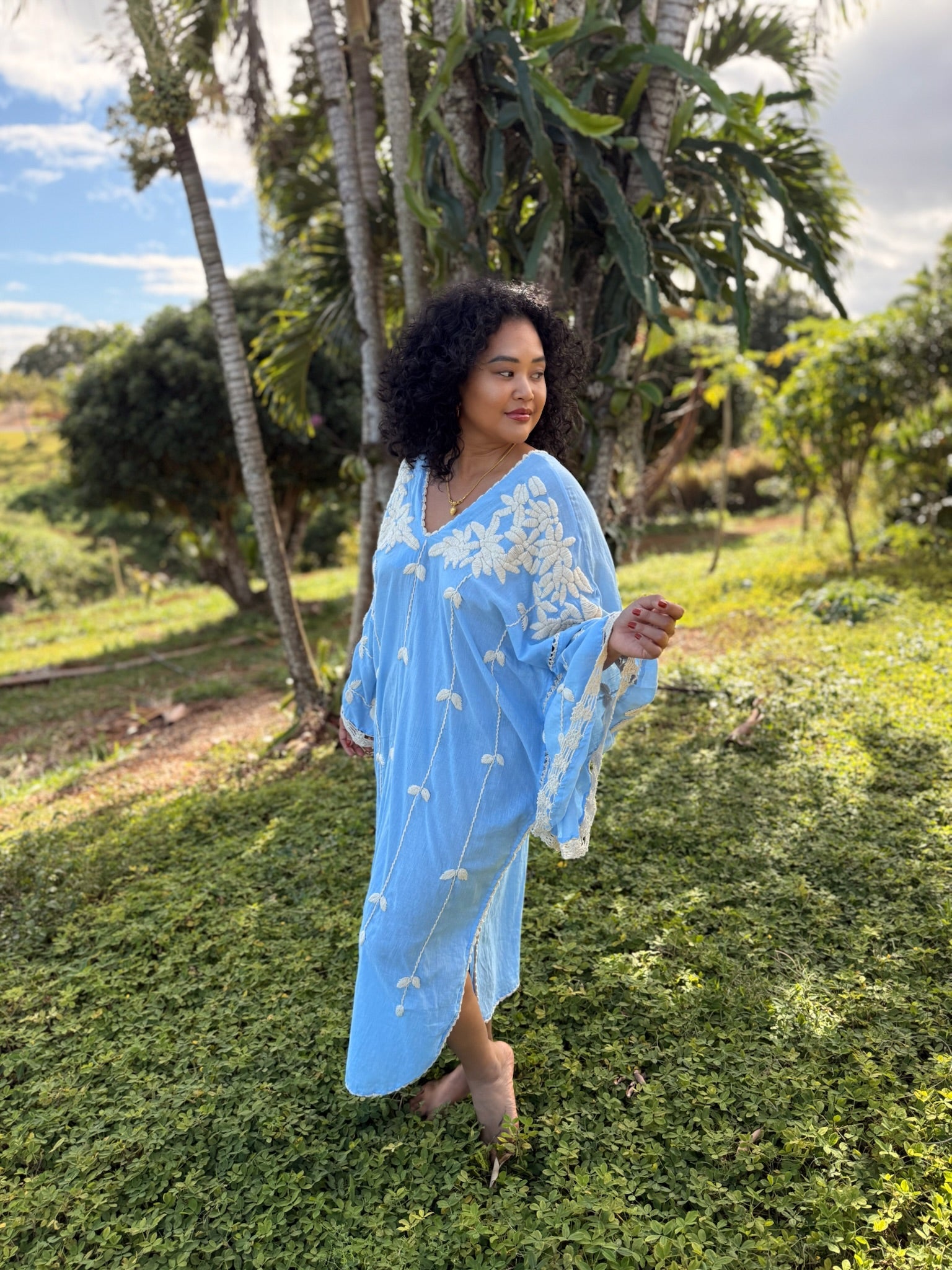 Annie Embroidered Kaftan