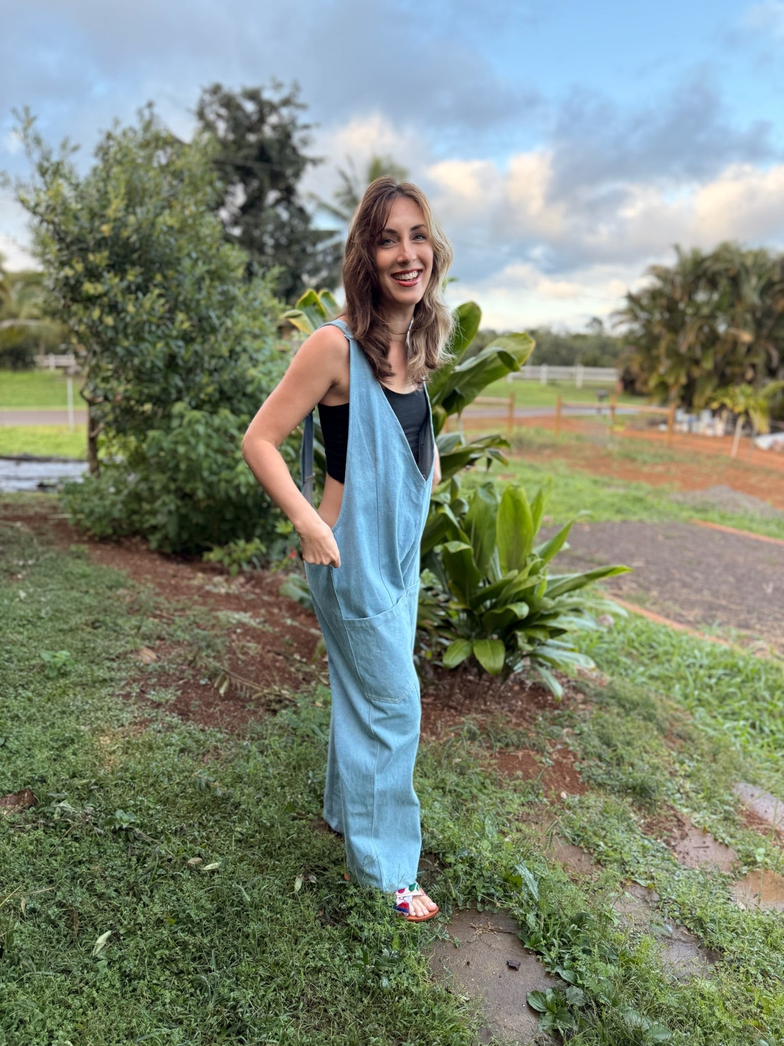 Ollie Denim Jumpsuit