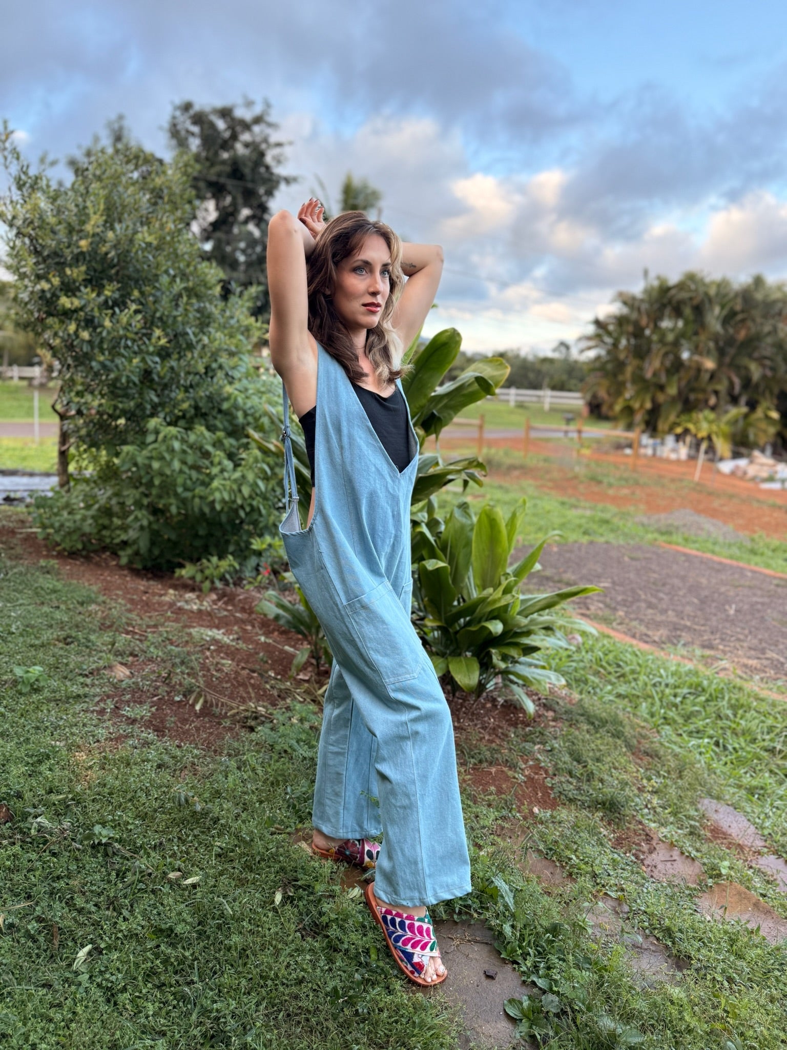 Ollie Denim Jumpsuit