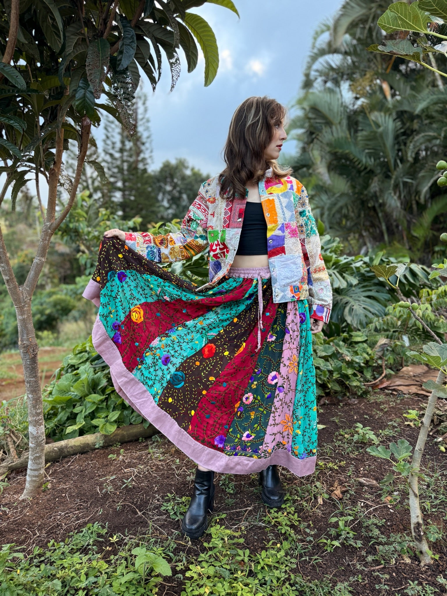 Kimmie Embroidered Skirt
