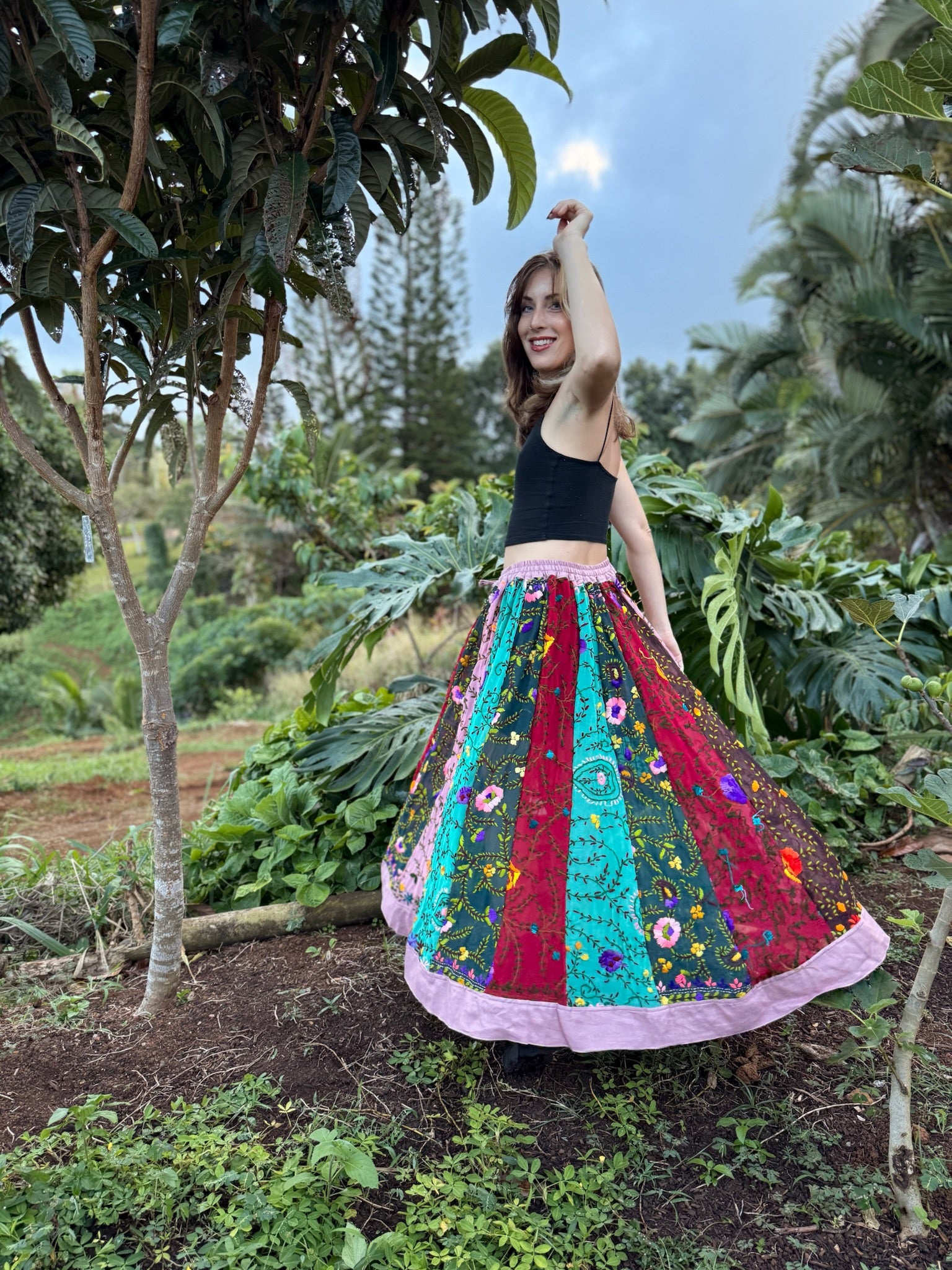 Kimmie Embroidered Skirt