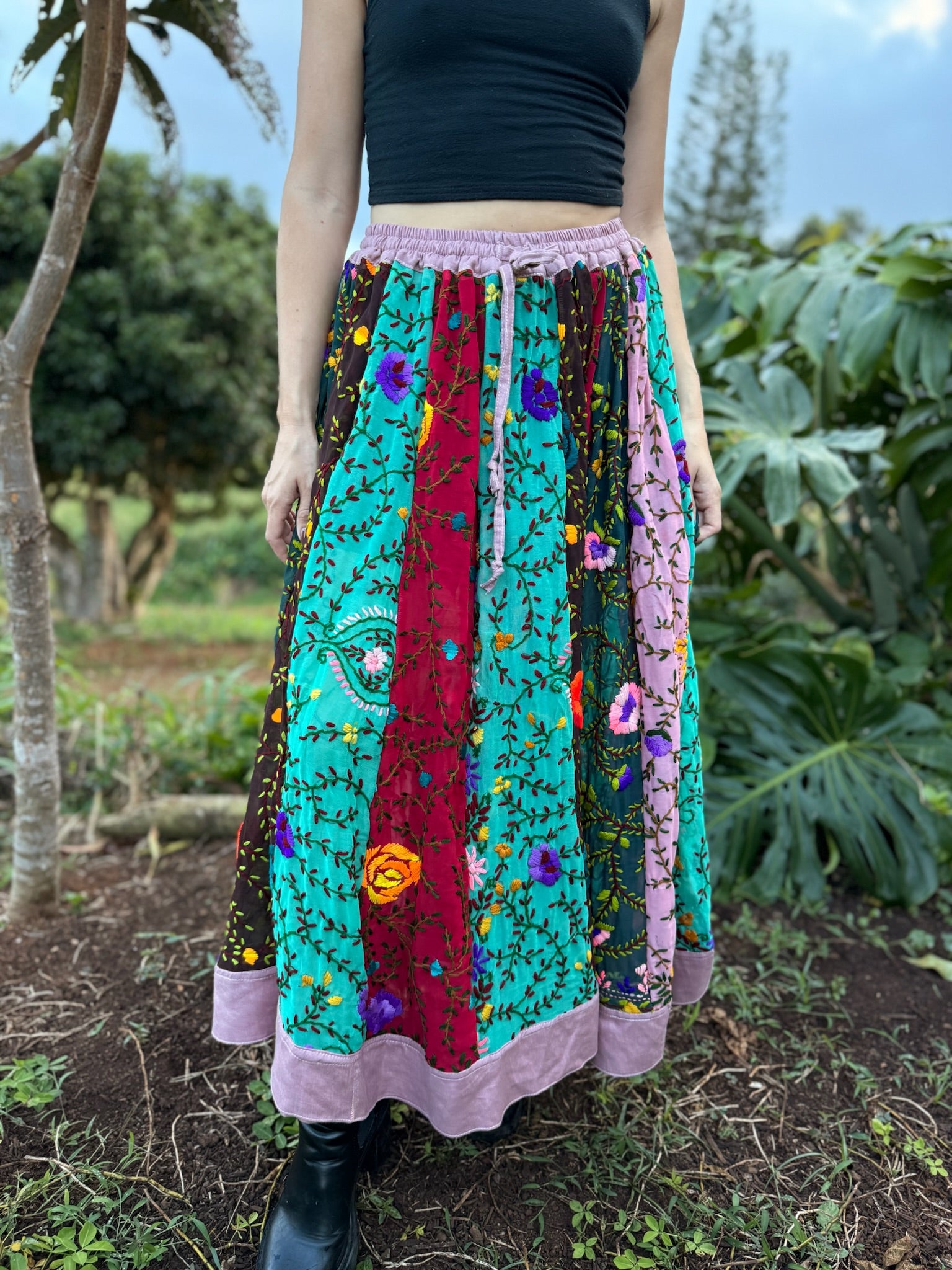 Kimmie Embroidered Skirt