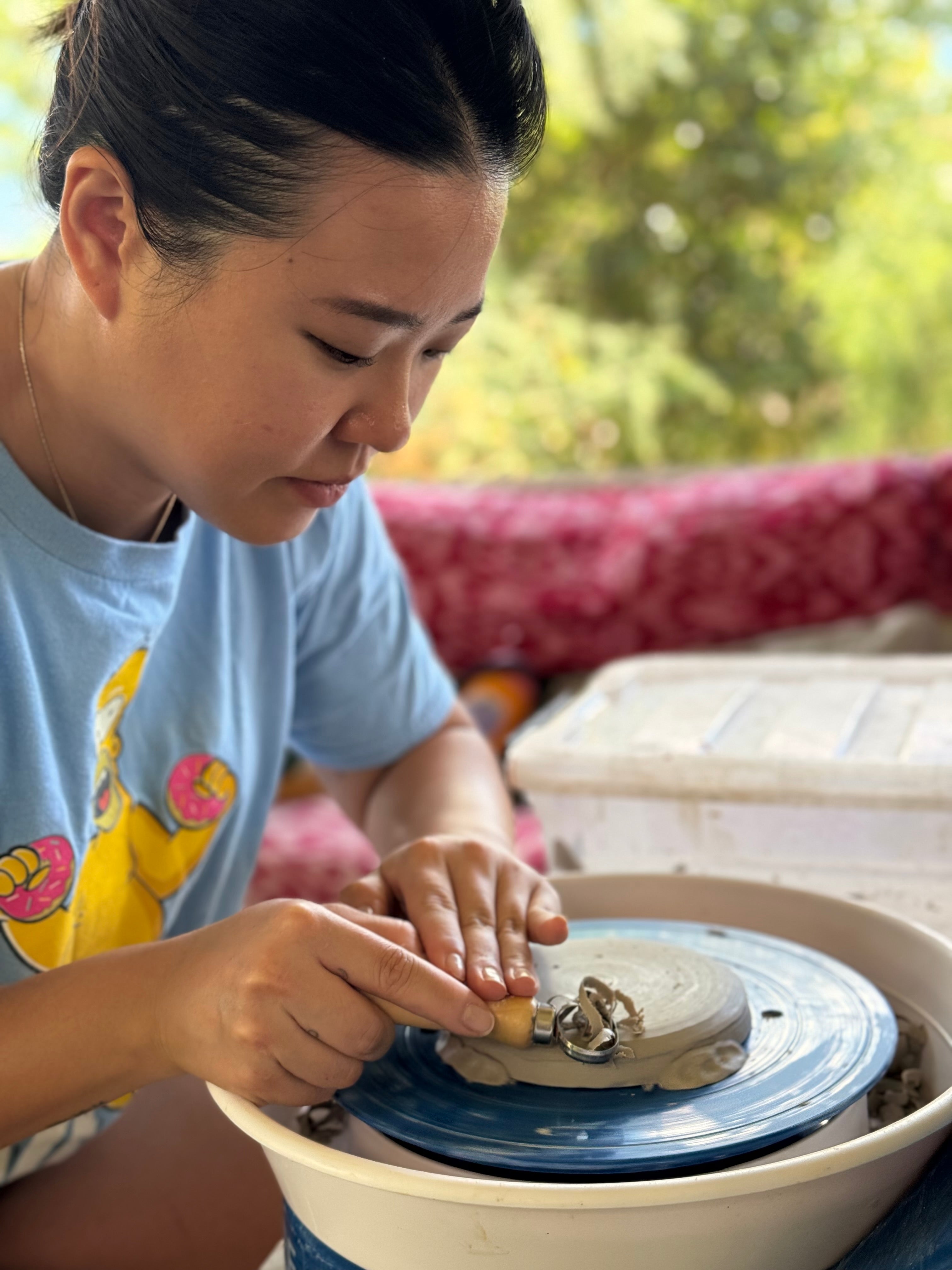 Special Events - Roxanne's Birthday - Lei Vase Workshop